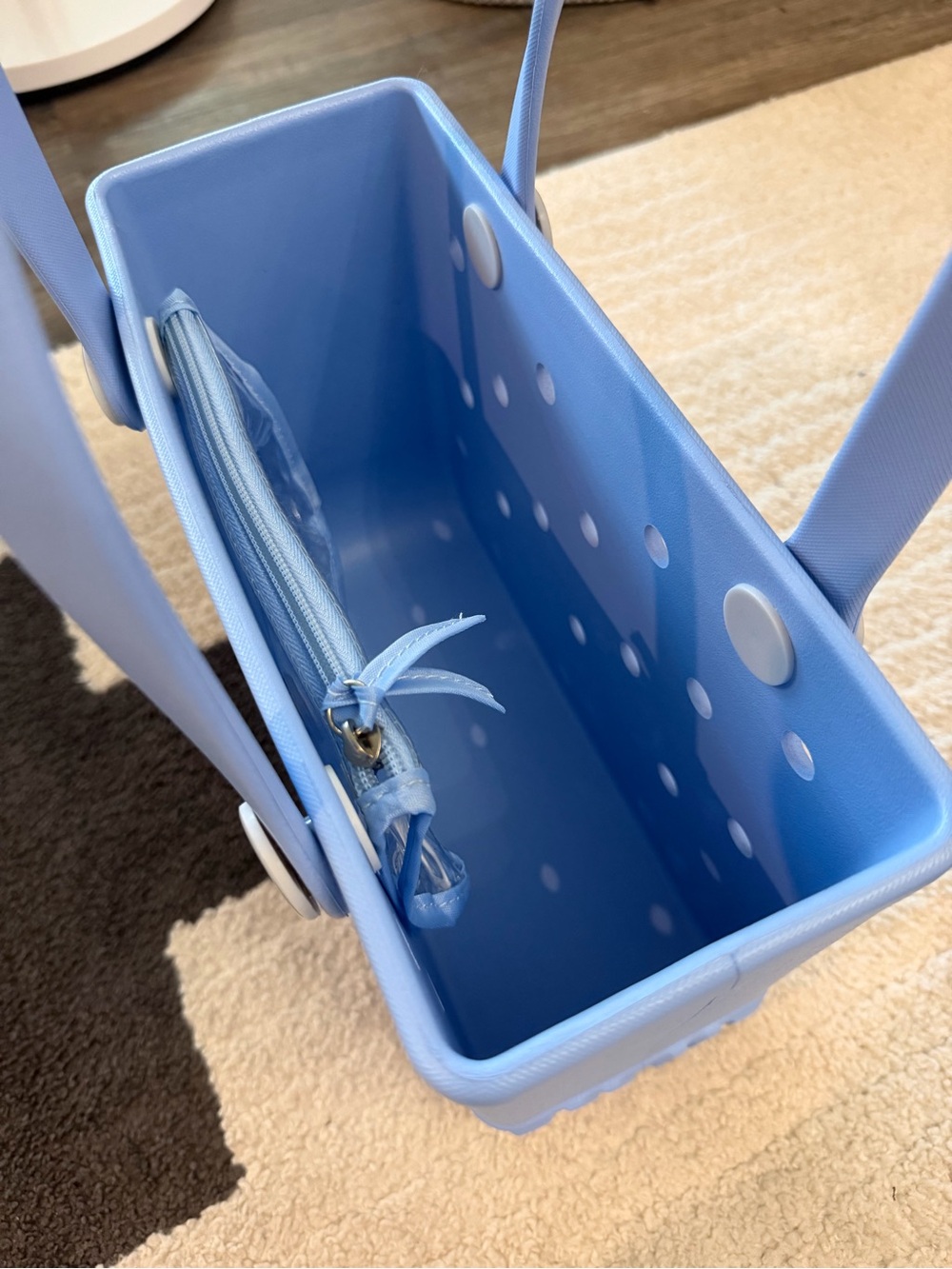 BOGG BAG Small Classic Tote in Light Blue - Picture 8 of 9
